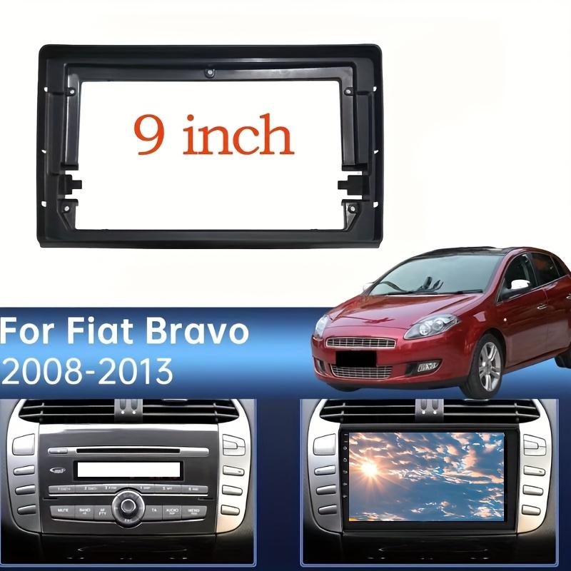 Для FIAT Bravo (198) 2008-2013 9-дюймовая декоративная панель (рамка) для магнитолы, монтажные аксессуары для интерьера автомобиля