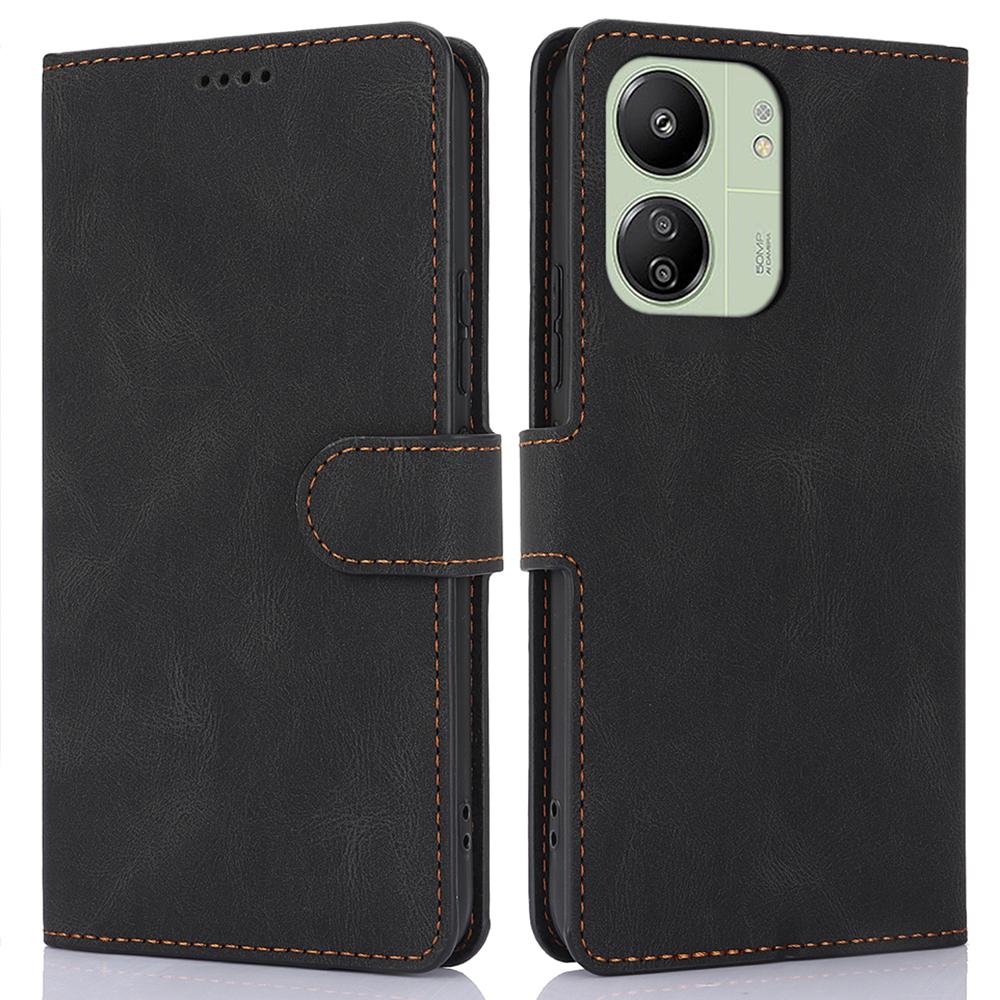 For Xiaomi Redmi 13C 4G/5G/13R 5G/Poco M6 5G/Poco C65 4G Phone Cases Shockproof Leather Flip Cover