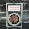 Colorful Zodiac Commemorative Coins Set: Dragon, Snake, Horse Year Medals - Perfect for Insurance Promotions or Gifts