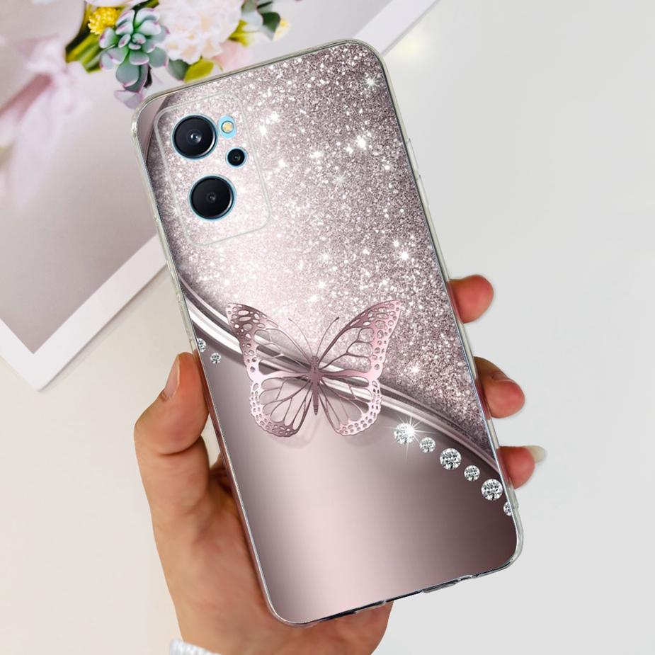 Чехол для Realme 9i RMX3491 Новый модный окрашенный чехол Прозрачный силиконовый мягкий ТПУ чехол для телефона Для Realme 9i 5G RMX3612 Realme9i Fundas