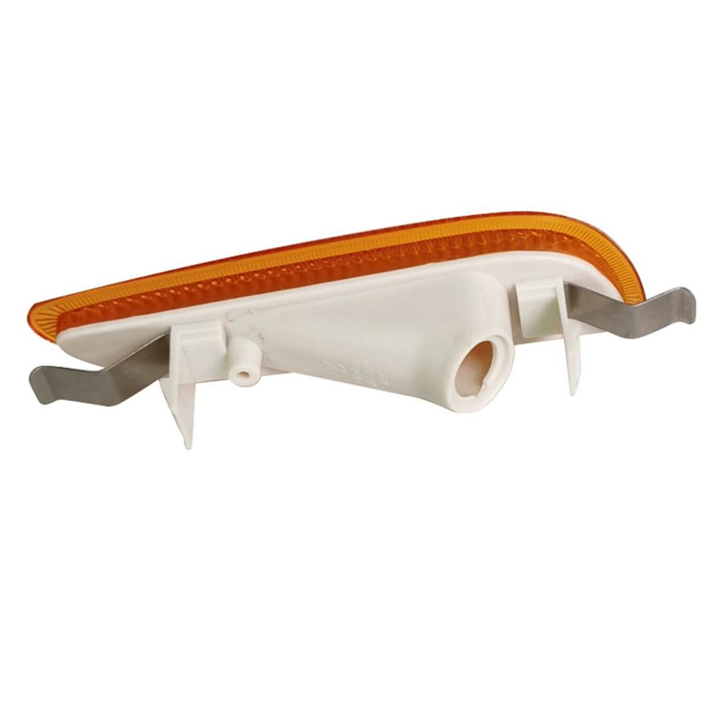 2x Amber Front Bumper Side Marker Light Turn Signal For 03-09 Mercedes-Benz CLK