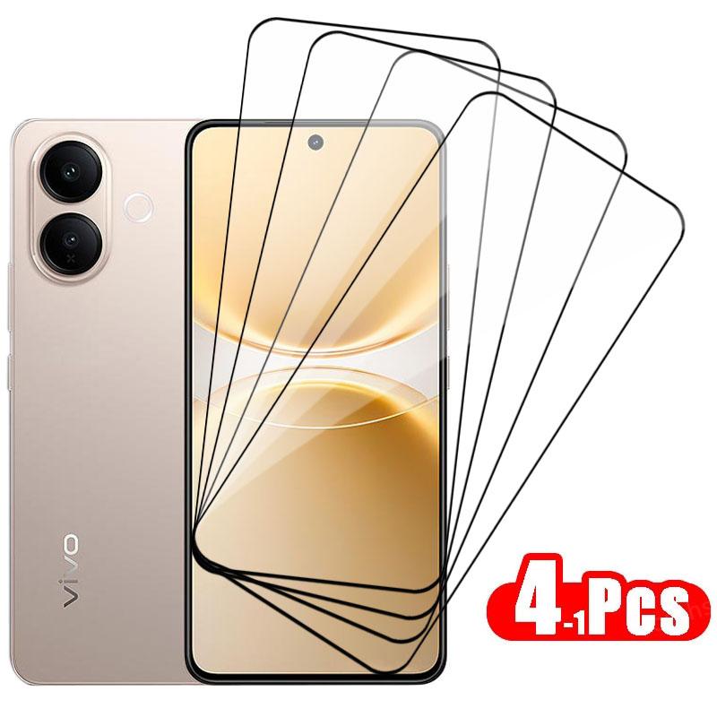 1-4 шт. Стекло для Vivo V70 Lite Полное покрытие Закаленное стекло Защитная пленка для экрана Vivo V70 Lite Защитная пленка для телефона Vivo V70 Lite