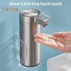Automatic Induction Soap Dispenser 304 Stainless Steel Body 3-Speed Adjustable TYPE-C Charging Touchless Electric Soap Dispenser