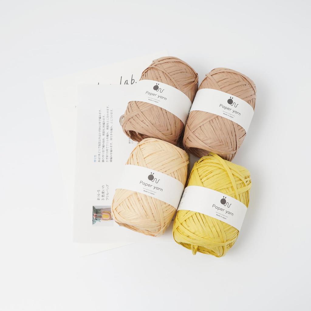 Набор для вязания из необработанной шерсти сумка с оборками #16-5 3-цветный