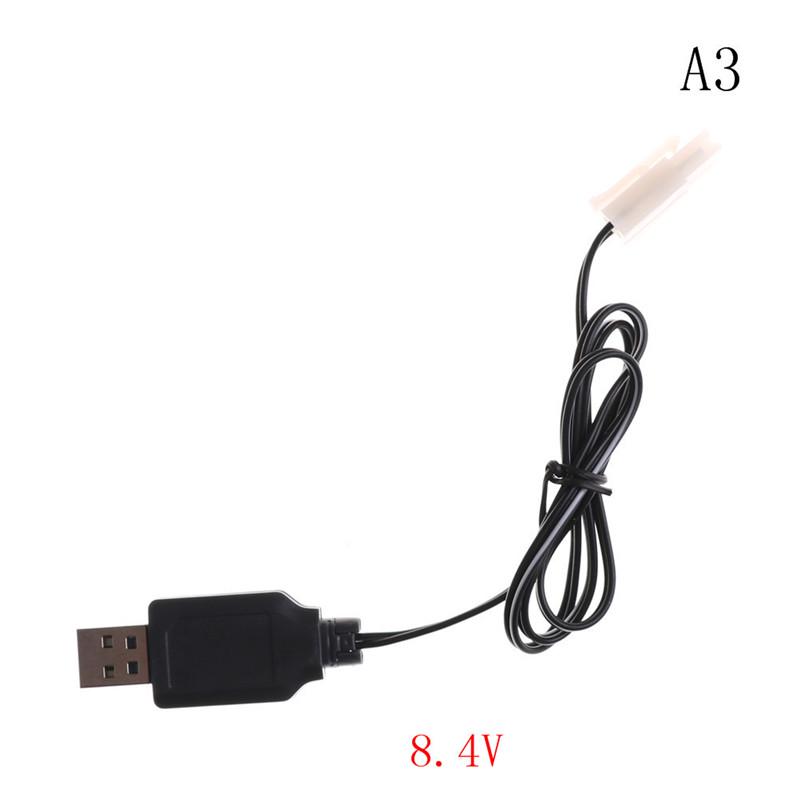 Зарядное устройство USB-адаптер для аккумулятора RC 6 В 7,2 В 8,4 В 9,6 В для радиоуправляемой машины