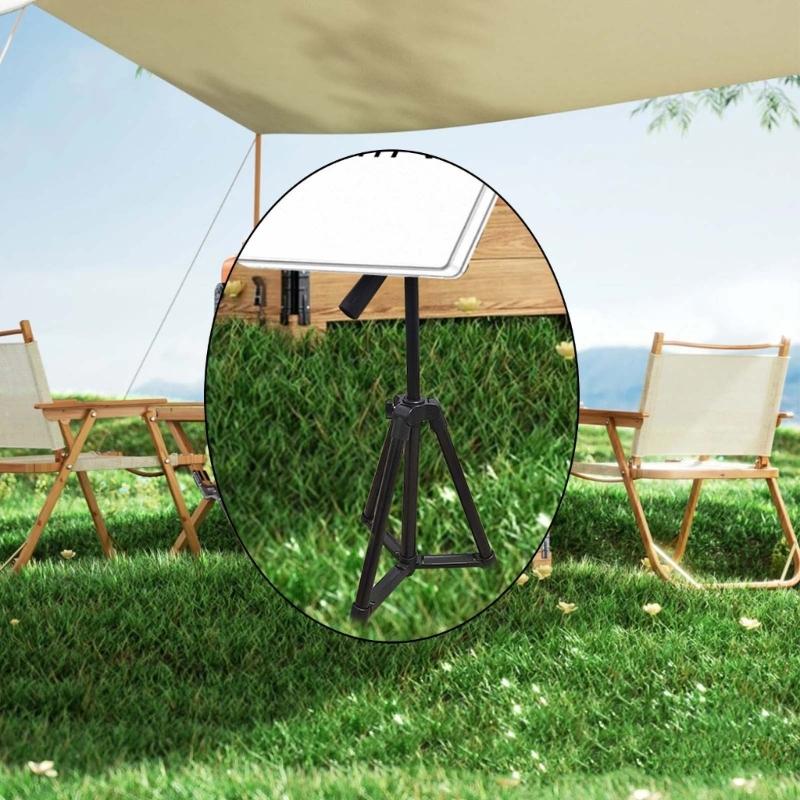 Folding Tripod Support For Travel Satellite Stand And Ethernet Adapter Mounting Bracket Rack