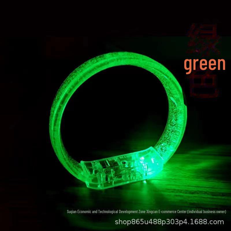 Светодиодный светящийся акриловый браслет с напечатанным логотипом для мероприятий и концертов