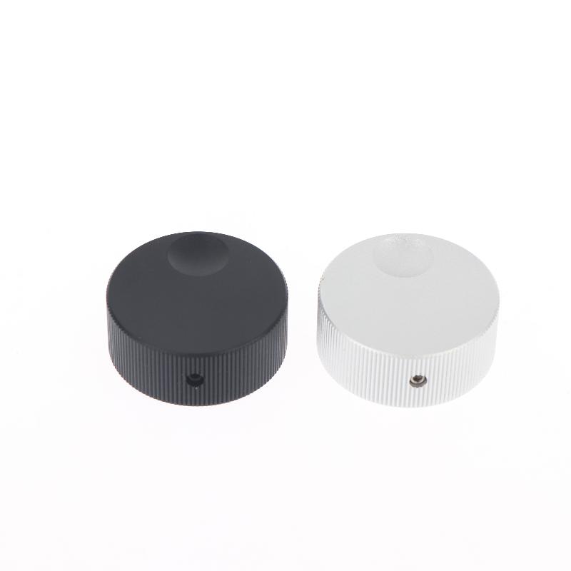 32x13mm Potentiometer Knob 6mm Inner Hole Locking Screw Aluminum Switch Knob For Oven Electric Appliance Audio Amplifier
