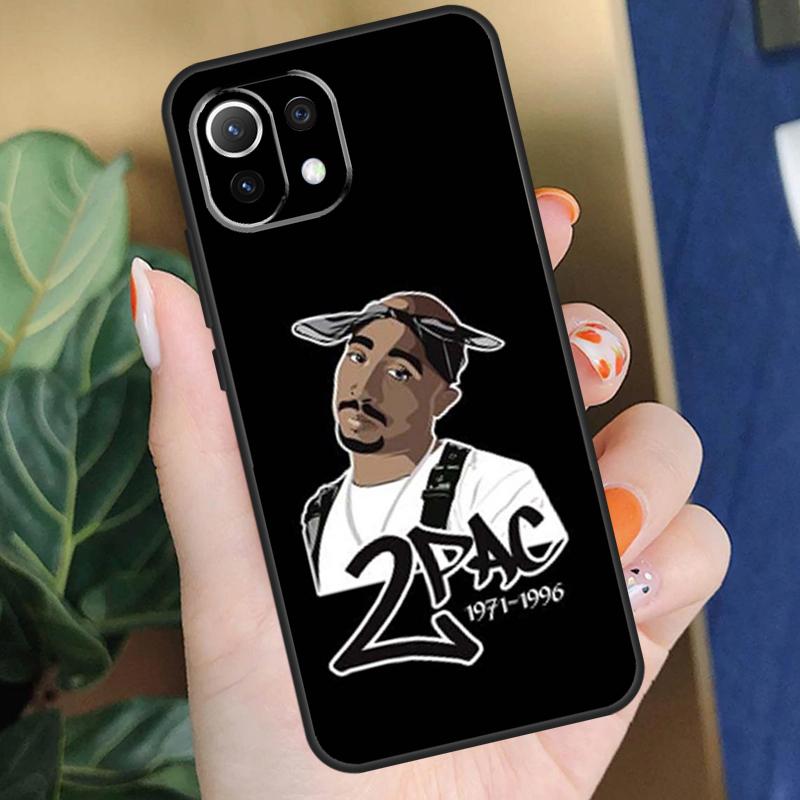 Чехол Tupac 2Pac Shakur для Xiaomi 15 14 Ultra 13T 14T 15T Pro 17 Pro Max POCO X7 Pro X5 X6 F5 F6 F7 F8 Чехол