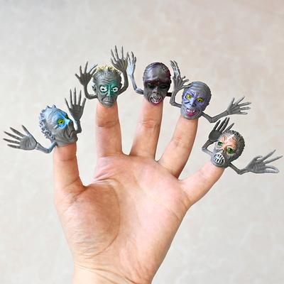 5 шт. Игрушечные куклы-монстры, голова зомби, рассказывающая историю, ручные игрушки, детские сувениры на день рождения, подарок на Хэллоуин, наполнители для мешочков с подарками