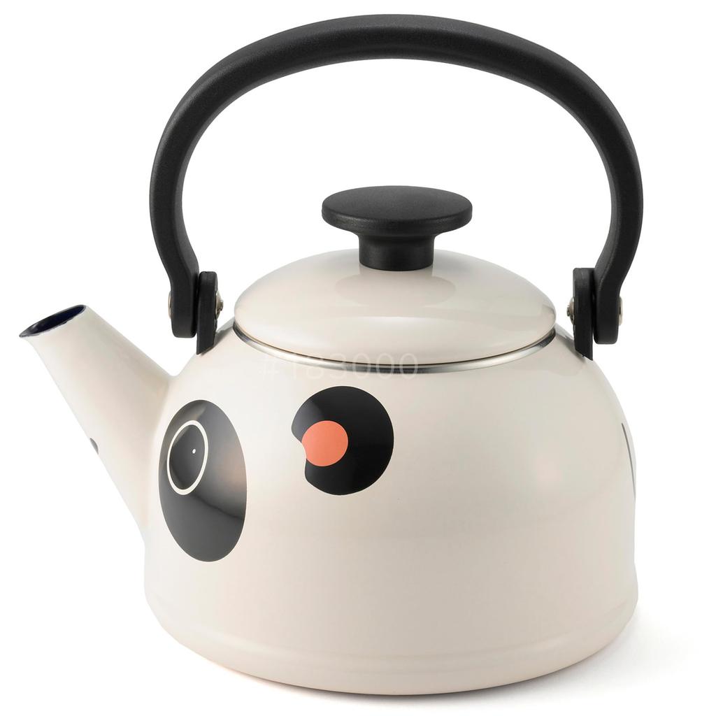 Fuji Enamel Kettle 1.8L IH Compatible Animal Kettle Panda DOY-1.8K.P