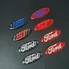 Car Sticker Carbon Fiber Car Steering Wheel Stickers for Ford Mondeo Mk3 Escape Ecosport Edge Focus Ranger Fiesta Kuga Roush Emb