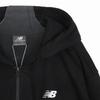 New Balance Толстовка с капюшоном на молнии Lqj Nbmdfco103 19 Универсальная базовая толстовка с капюшоном на молнии с маленьким логотипом