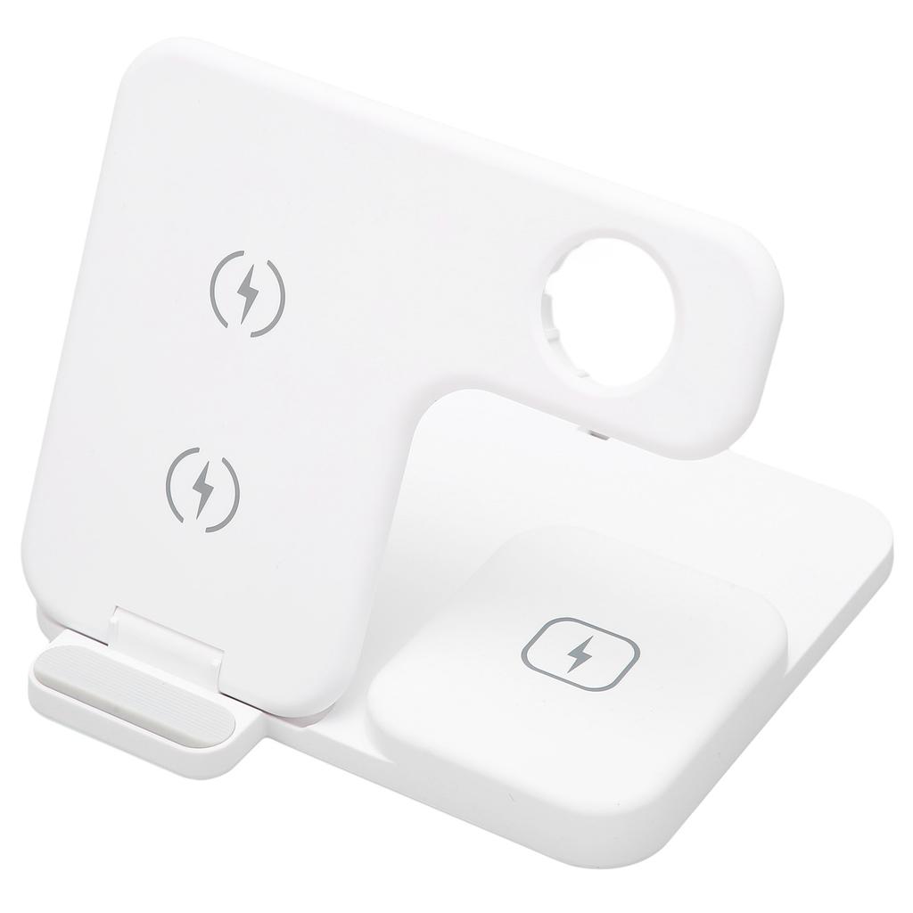 3 в 1 станция быстрой зарядки Qi сертификация многофункциональное складное беспроводное зарядное устройство 15 Вт для