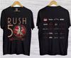 Rush R50 Concert Tour T-Shirt Rush Band T-Shirt