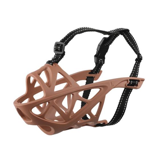 Носимая регулируемая прочная защита для рта собаки, намордник для щенка, принадлежности для защиты морды питомца