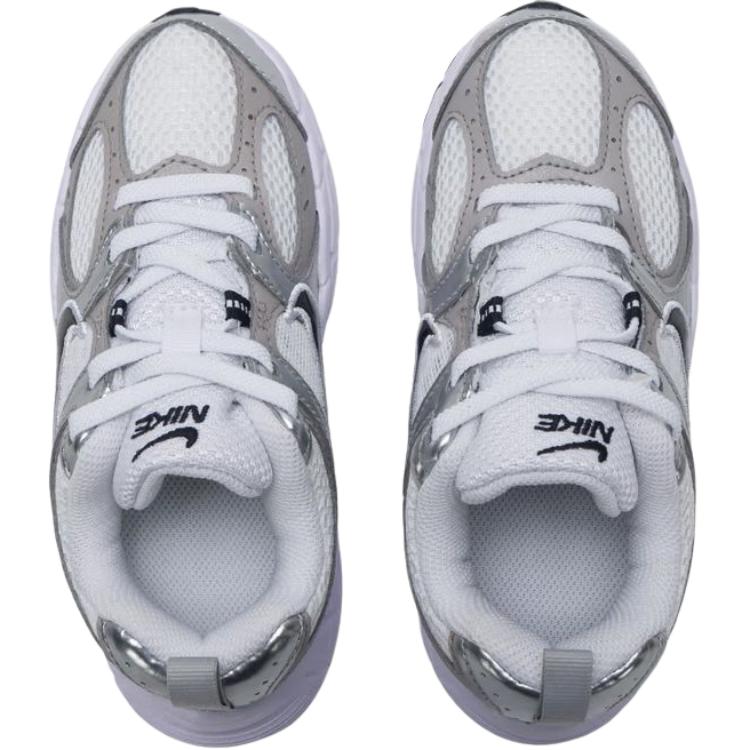 Nike V5 RNR PS Белый Широкий Серый Детские Кроссовки Колледж-Серый Черный HQ6412-100