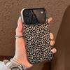 INS Чехол для телефона с леопардовым принтом для iPhone 17 16 15 14 13 12 11 Pro Max Air Матовый Лазерный Аврора Ударопрочный Funda