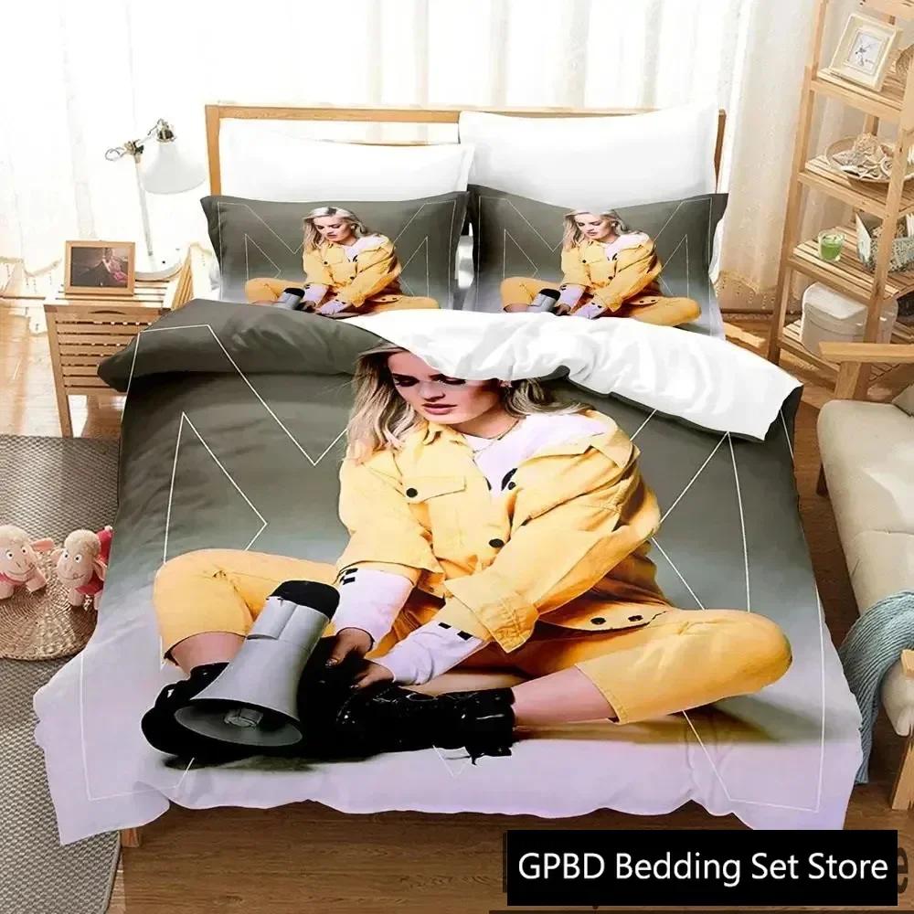 3D Print Anne-Marie Bedding Set Double Twin King Duvet Cover Comforter Pillowcase Boys Girls Adults Bedroom