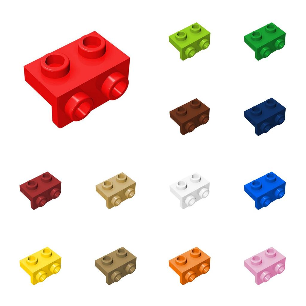 50 шт. 99781 Кронштейн 1x2 - 1x2 Кирпичи Коллекции Оптовые Модульные GBC Игрушки Для Технического Набора MOC Строительные Блоки Совместимые
