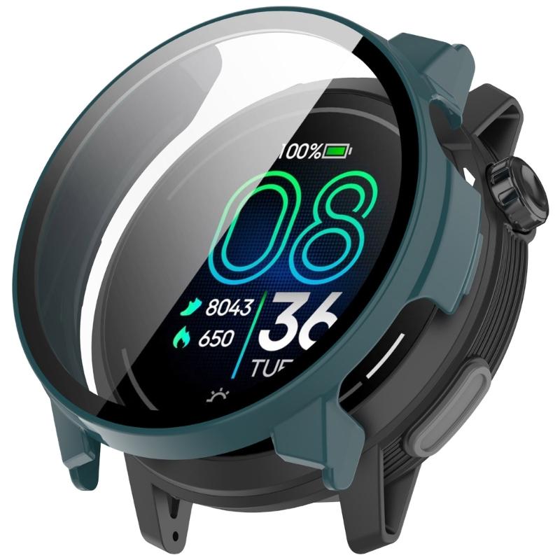 Защитная пленка для экрана часов, закаленное стекло, чехол из ПК для часов PACE, устойчивый к царапинам, пленка для смарт-часов, пыленепроницаемый