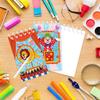 8pcs Circus Animal Spiral Notebook Cute Colorful Vertical Flip Notepad Mini Pocket Memo Kawaii Stationery School Office Supplies