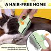 Cat Comb Self-Cleaning Long Hair Matting Tool Dog and Cat Slicker Comb for Pets Shedding Grooming Brush To Remove Knots