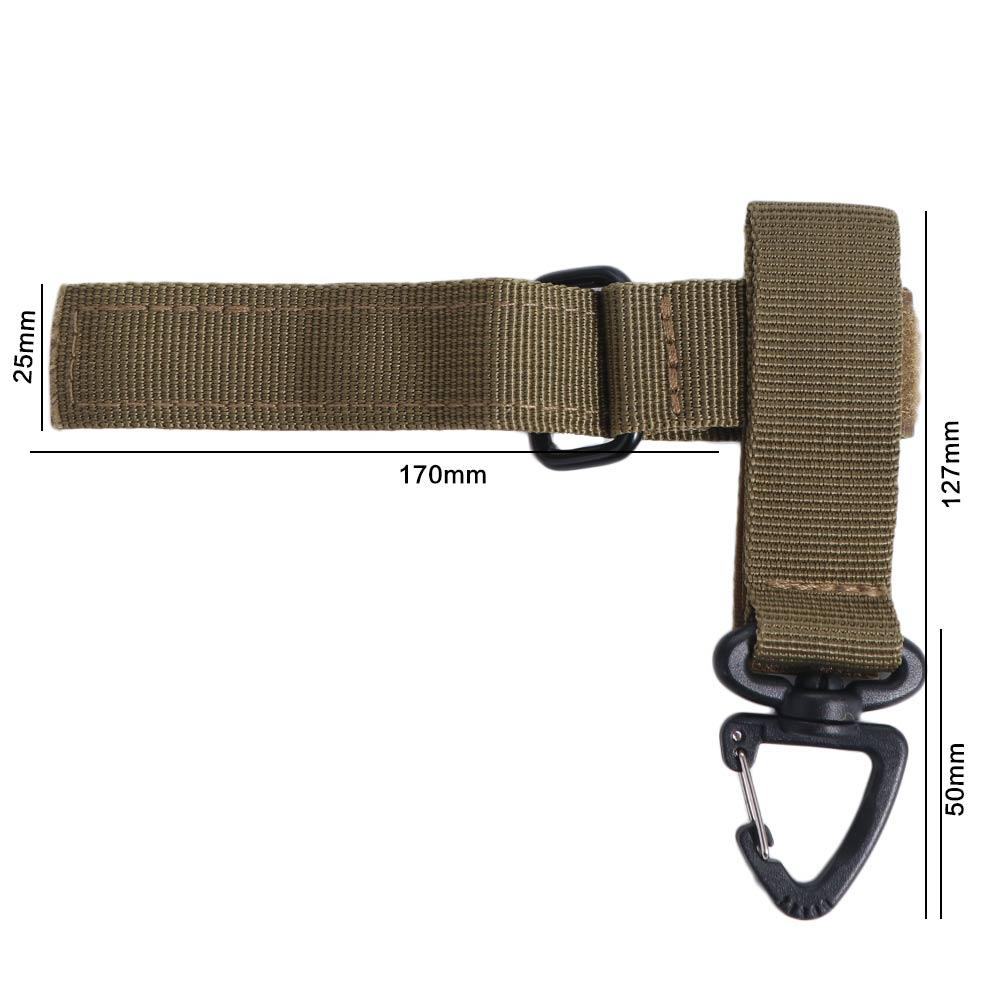 Adjustable Quick Release Gloves Hook Triangle Backpack Key Hook Webbing Gloves Hook  Backpack