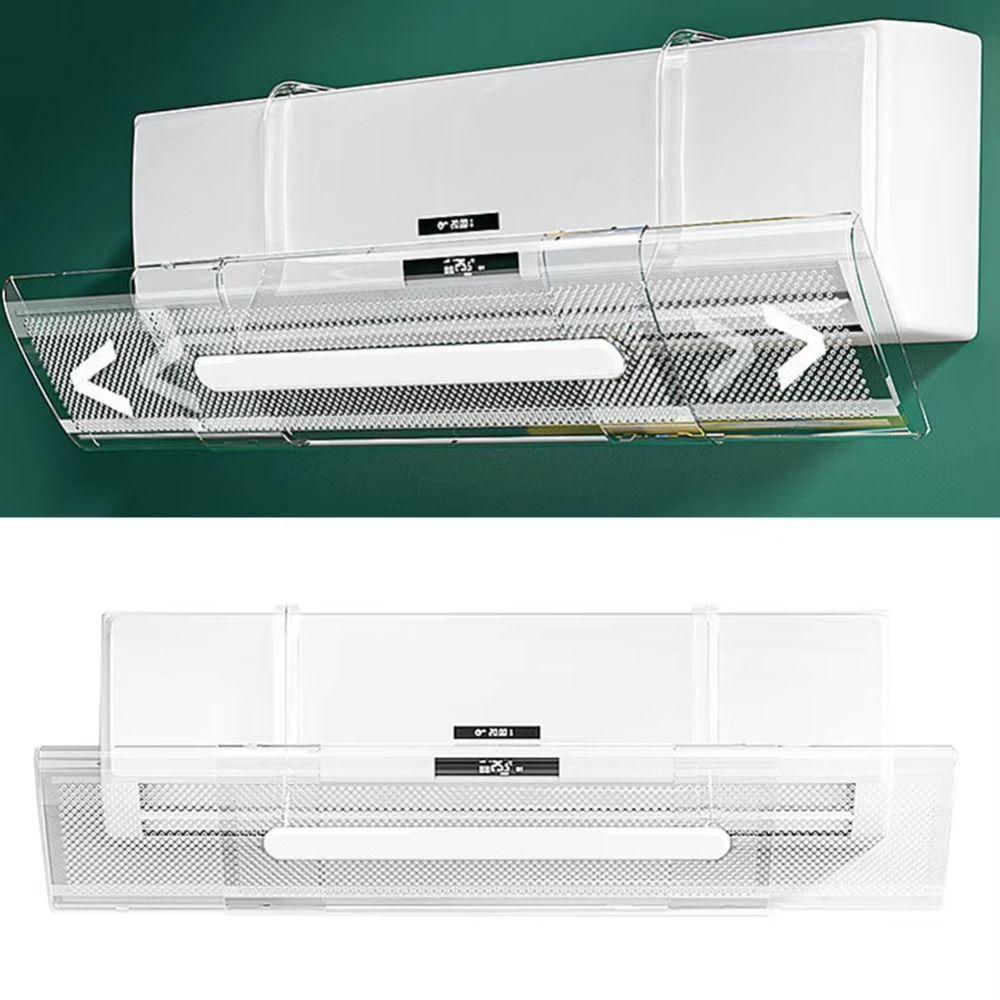 Transparent Air Conditioner Windshield Adjustable Wind-Guiding Hood  Air Conditioning