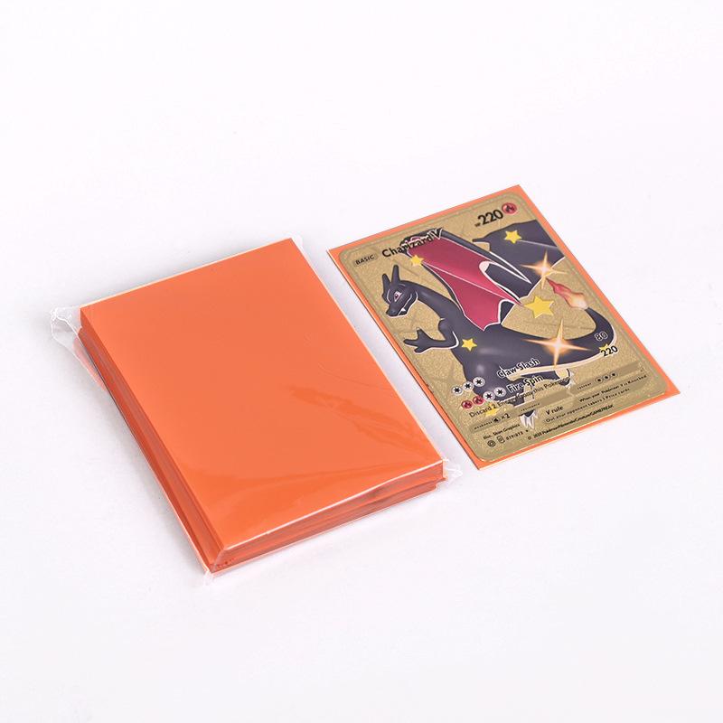 1000pcs Rough Matte PP Card Sleeves 66x91 Standard Size Premium Anti-Glare RFID Blocking Tournament Grade Protectors TCG