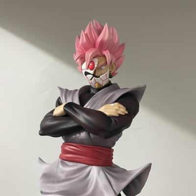 27 см Dragon Ball Z Супер Сайян Гоку Блэк Замасу Маска Фигурка Действия ПВХ Модель Статуэтка Настольное Украшение Игрушка Подарок Украшение