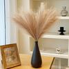 10Pcs Artificial Pampas Grass Decoration Realistic Fluffy Tall Fake Dried