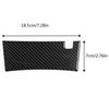 Carbon Fiber Central Armrest Lower Panel Cover Trim For Honda Accord 2013-2017