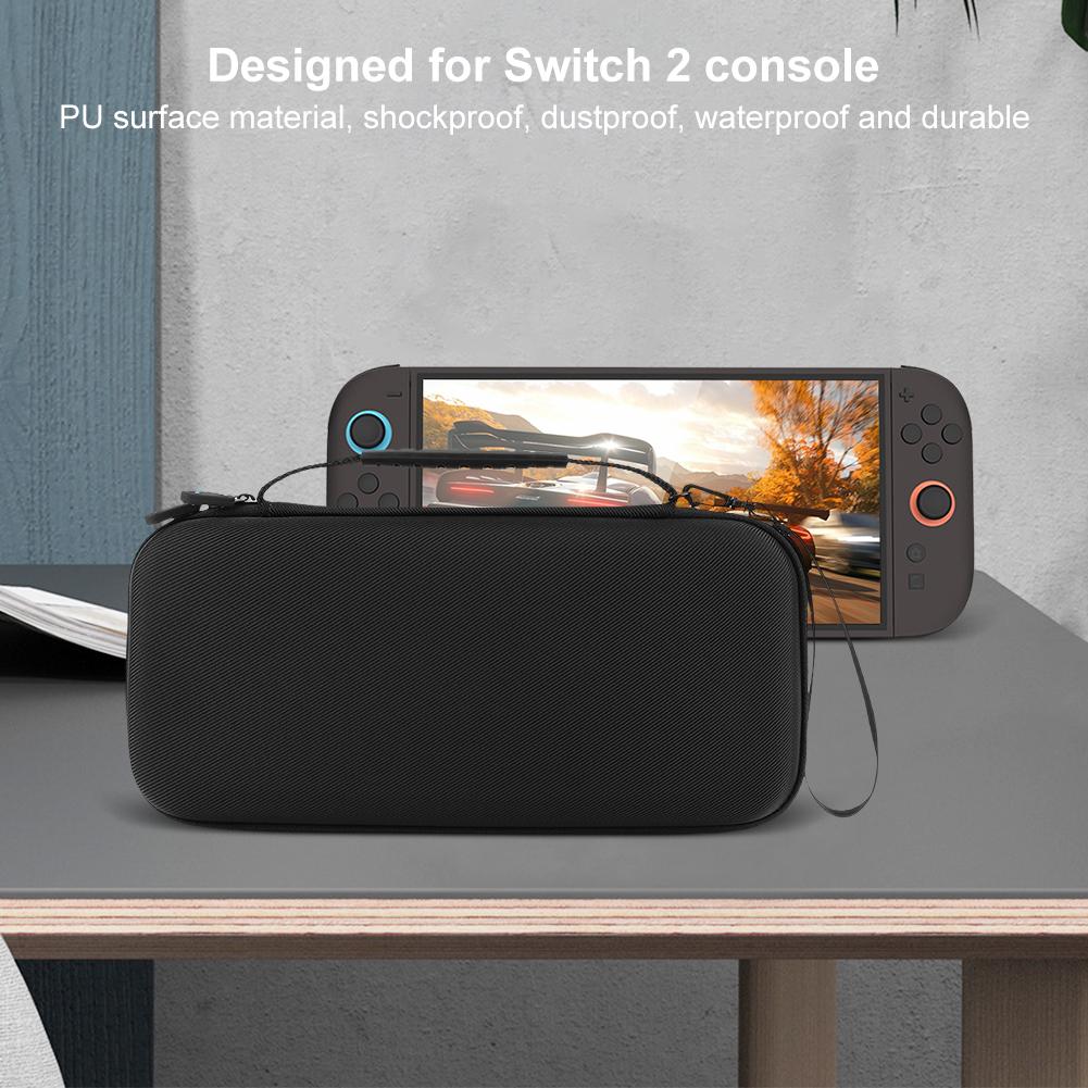 EVA Carrying Case for Switch 2 Protective Travel Bag Anti-scratch Carrying Bag for Nintendo for Switch 2 Console & Accessories