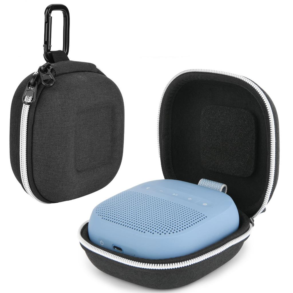Жесткий кейс для хранения динамика из ЭВА для Bose SoundLink Micro II, для использования на открытом воздухе, дорожная сумка для переноски аудио, портативный и легкий, водонепроницаемый
