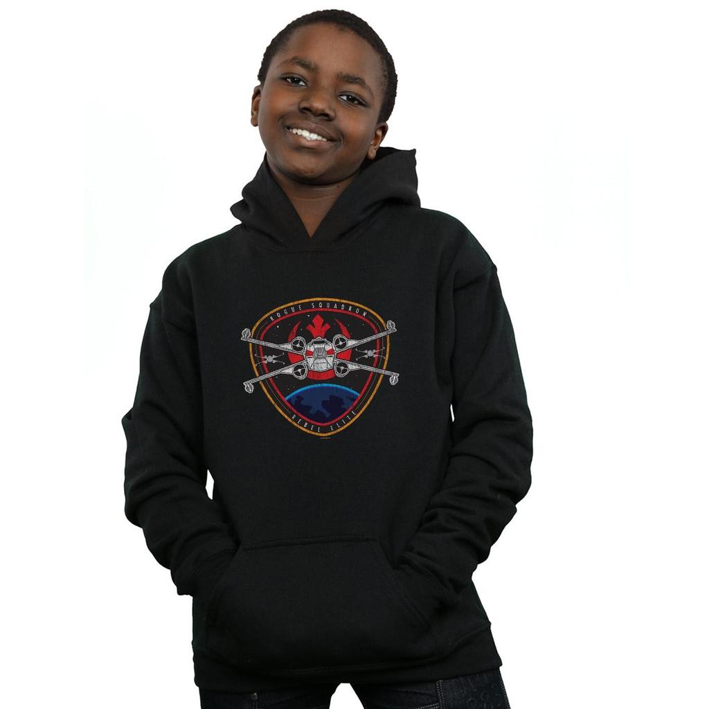 Star Wars Boys Rebel Elite Badge Hoodie