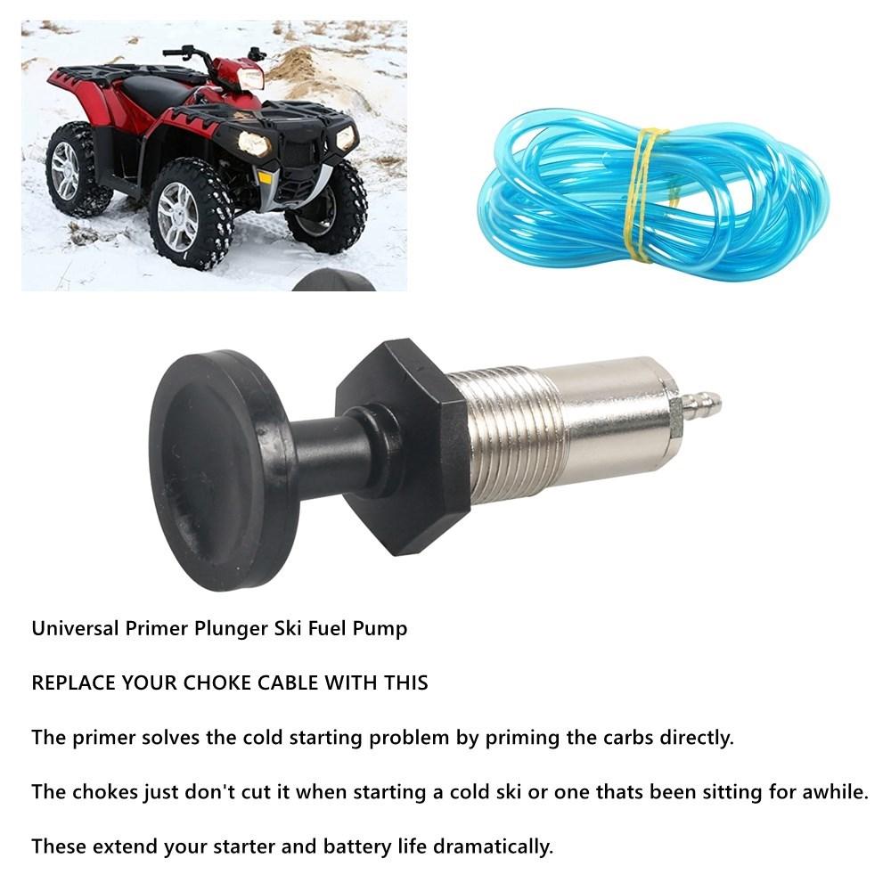 Fuel Plunger Primer Pump Kit Auto Repair Replacement Parts For Jet Ski ATV Snowmobile Cat Polaris Yamaha Kawasaki MP-1026A