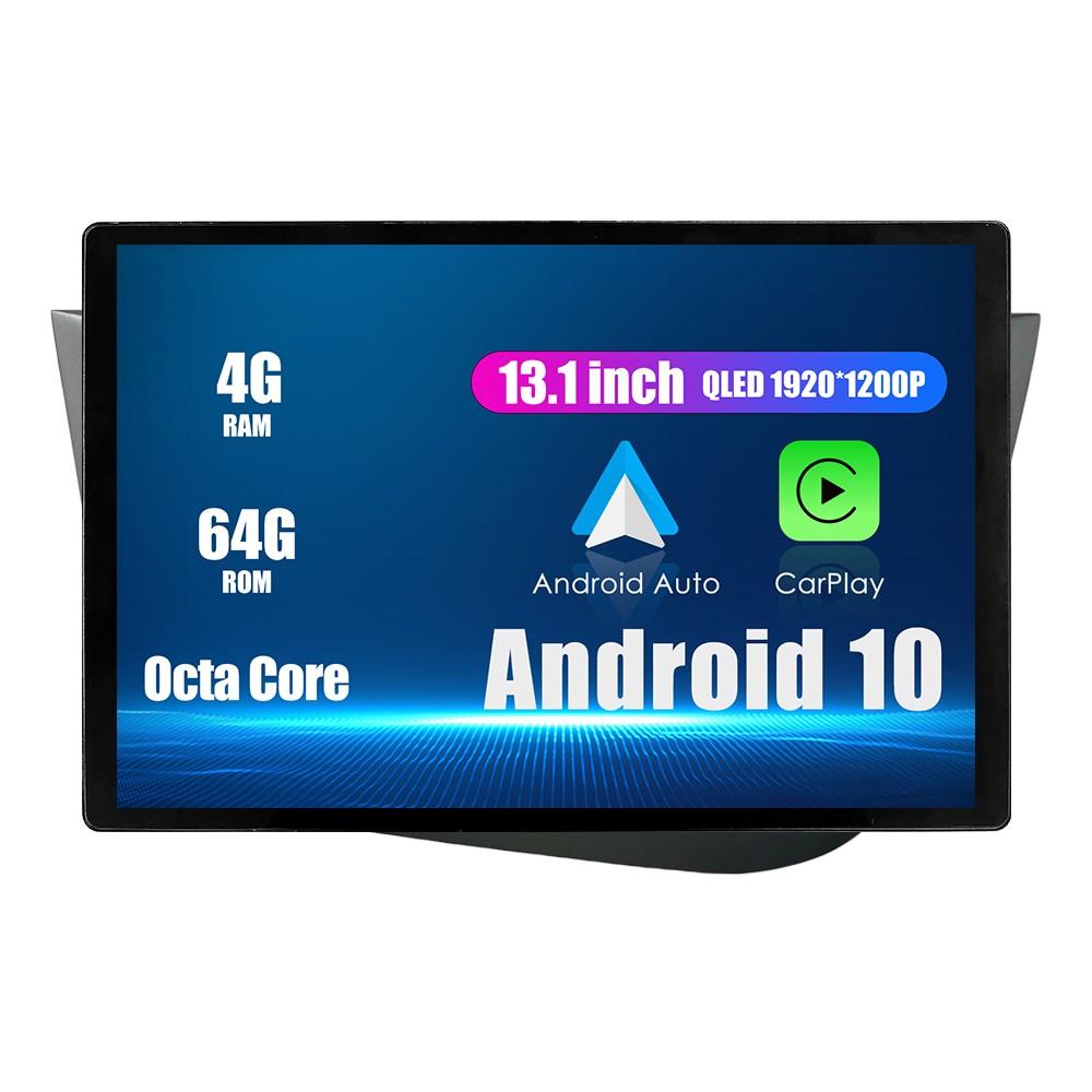 Android Радио 13,1 "Автомобильное стереонавигационное головное устройство Мультимедийный плеер GPS для Seat Leon 2005-2012