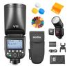 Вспышка GODOX V1 pro TTL для камеры Godox HSS 76Ws с круглой головкой Speedlight V1pro-C Canon, обновление V1-C, 2.4G 1/8000s Li-ion