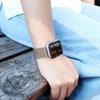 Миланский ремешок Loop Band для Apple Watch Strap Ultra 49 мм 46 мм 45 мм 44 мм 41 мм 40 мм Металлический браслет-браслет iwatch серии 9 8 7 6 5 4 3 SE