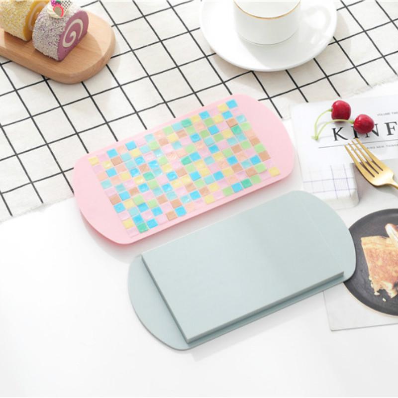 160 Маленький квадратный силиконовый лоток для льда, мини-форма для измельченного льда, льдогенератор, форма для кубиков льда, коробка для льда