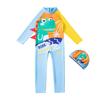 Детский комплект для плавания с длинным рукавом для мальчиков - Быстросохнущий костюм для дайвинга и серфинга для малышей, UPF 50+