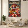 Juggler Pattern Home Decor Tapestry, Wall Hanging, Decorative RV Wall Cloth.SGT0917094