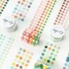 5*300cm Colorful Dots Decorative Adhesive Washi Tape Masking Tape DIY Scrapbooking Sticker Label Stationery