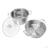 Stainless Steel Steam Pot Multipurpose Thickened Multi Layer Large Capacity Martensite Steaming Pot