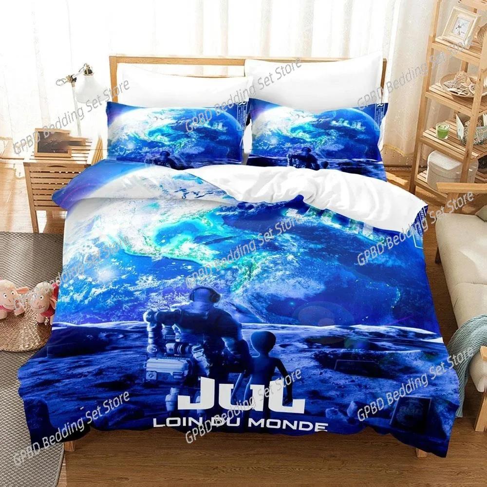 Jul Set C'Est Pas Des Lol Постельное белье 3D-печать Подходит для спальни Комплект с пододеяльником и наволочками Детский домашний текстиль