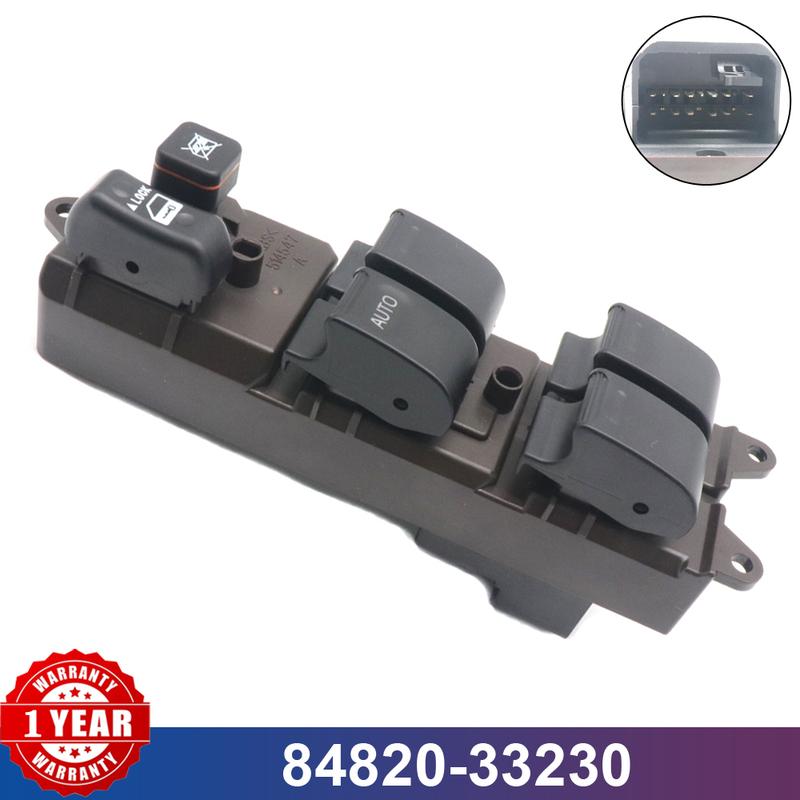 84820-33230 New Car Power Window Switch Control Master Switches 84820-0K021 Fits For Toyota Camry Corolla Matrix Sienna Scion xA