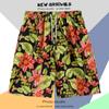 Hawaiian Summer Men Quick-drying Beachwear Plus Size Swimsuit Shorts Male Fashion Casual Loose Hawaii Printing Surf Board Shorts