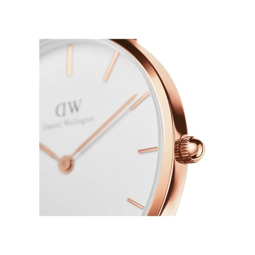 [Official Shop/2-Year Warranty/Authentic Import] Daniel Wellington DW Women's Petite St Mawes Watch, 28mm, Stylish, Popular, Cute Leather Watch, Perfe