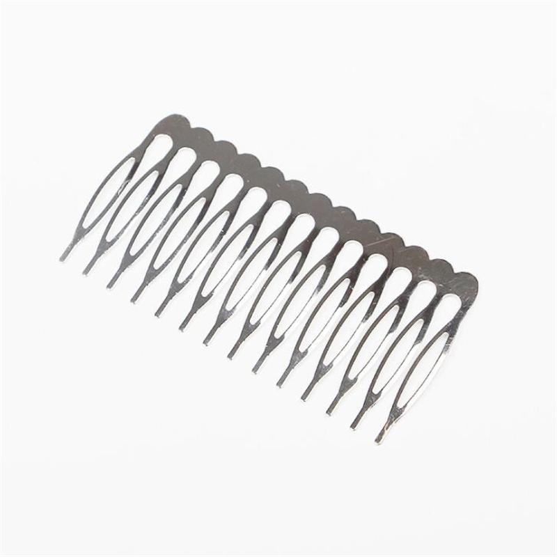 10 шт., 5, 8, 10, 12, 14, 16, 18, металлическая расческа для волос, латунь для зажима, свадебное украшение для женщин и девочек, ювелирные изделия, декоративные аксессуары, свадьба